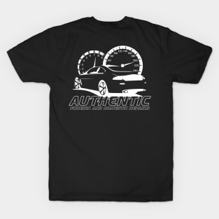 Authentic Auto White Izzy T-Shirt